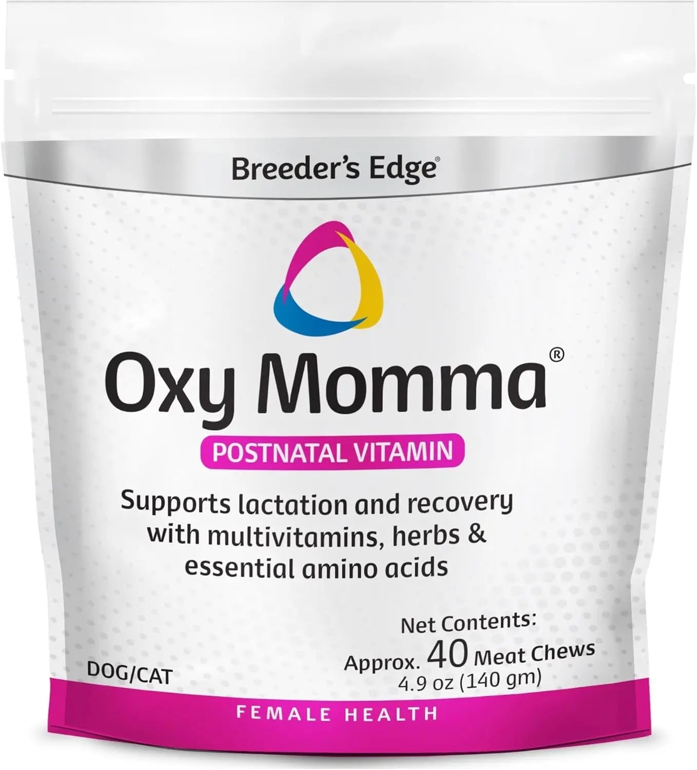Postnatal Soft Chews for Lactating Dogs & Cats, Breeder Support, 40 Ct
