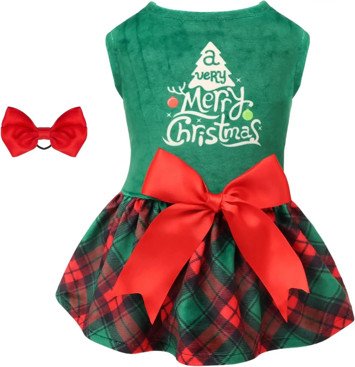 Velvet Dog Birthday and Holiday Dress For Small Dogs Puppy Holiday Skirt XXS–L