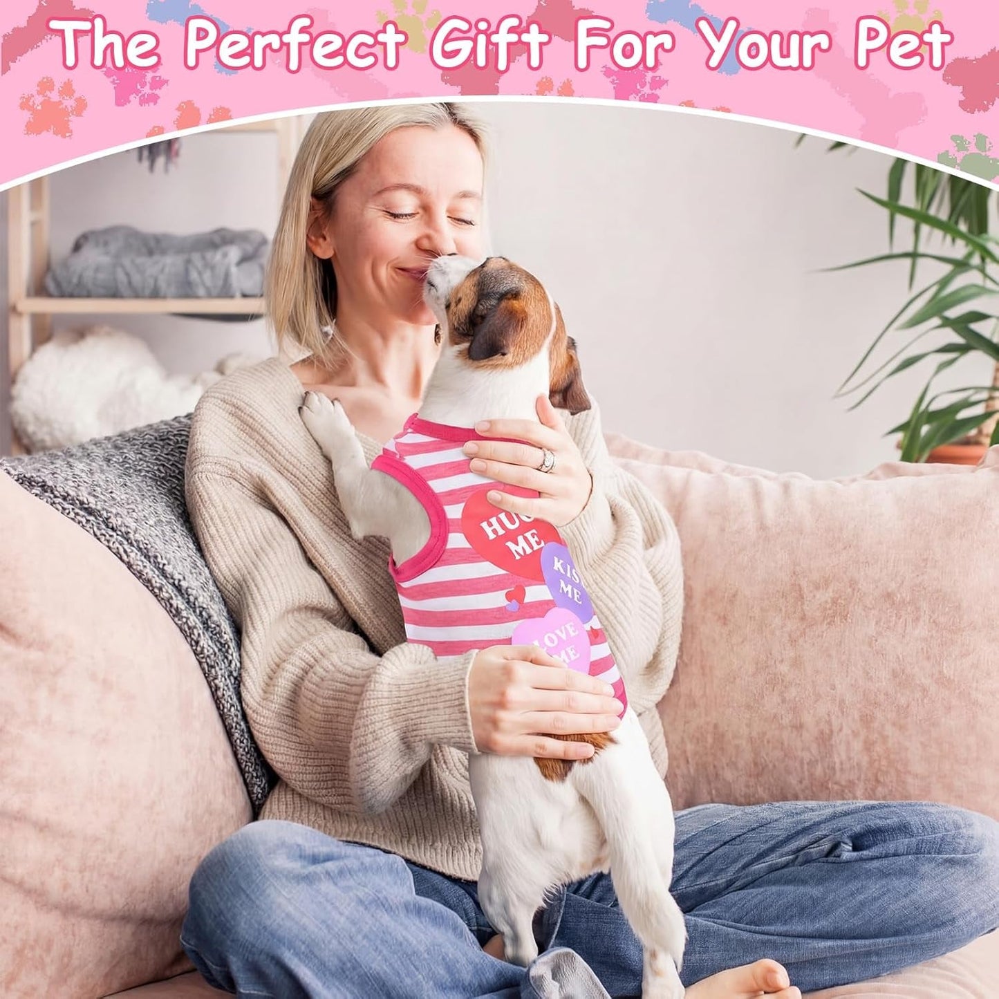 Dog Shirts 6 Pack Puppy Clothes Small Dog Vest Cute Pet Apparel Summer