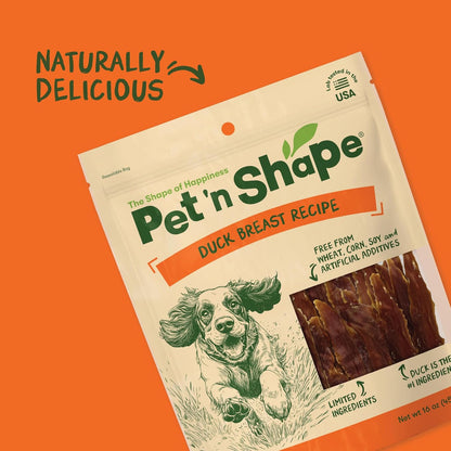 Duck Breast Jerky Dog Treats - 16 Ounce