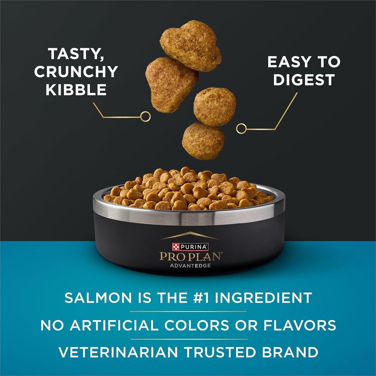 Purina Pro Plan Advantedge Salmon Dry Cat Food for Digestive Support - 5 lb Bag