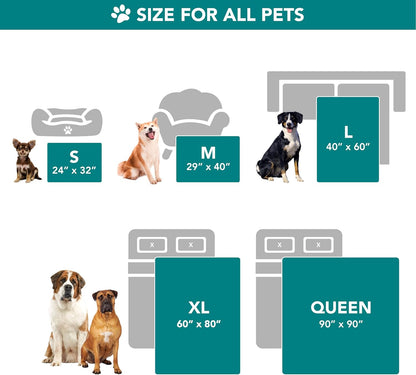 Dog Blanket Small Medium Pet Cat Puppy Kitten, 40X29 Mini, Dark Red | 460 GSM, Soft Sherpa Fleece Throw, Reversible Plush Couch Cover Protector Crate Carrier Sofa Bed Car Seat, Machine Washable