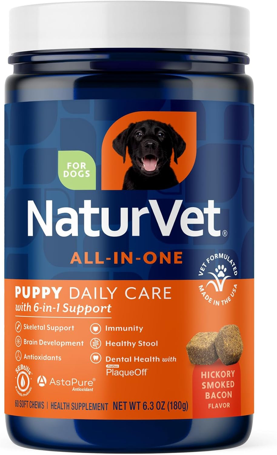 Dog Multivitamin Soft Chews 10 in 1 Joint Skin Digestion Immune 60ct