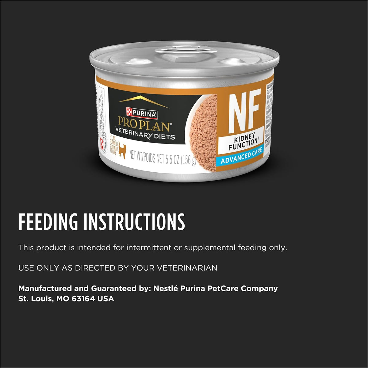 Purina  NF Kidney Function Advanced Cat Food - 24 Pack of 5.5 Oz Cans