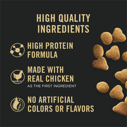 Purina Pro Plan Weight Management Dry Cat Food with Chicken & Rice - 7 lb Bag for Healthy Weight Control