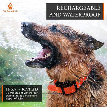 Wireless Dog Fence System Electric Collar Remote Underground 2 Dogs