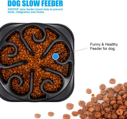 Slow Feeder Dog Bowl Healthy Slow Eating Bowls for Dog anti Fasting Eater