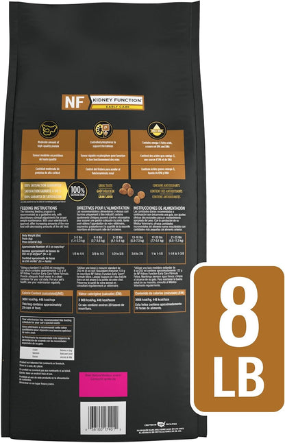 Purina Pro Plan Vet Diets NF Kidney Function Early Care Dry Cat Food - 8 lb for Optimal Feline Health