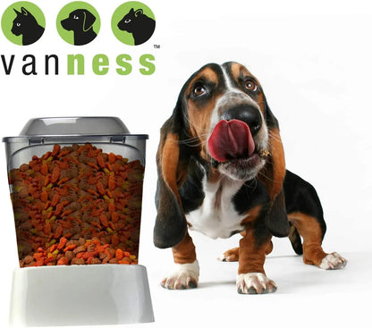 Van Ness Large Auto Self Dispensing Feeder for Dogs or Cats, 1Ct (Color May Vary)