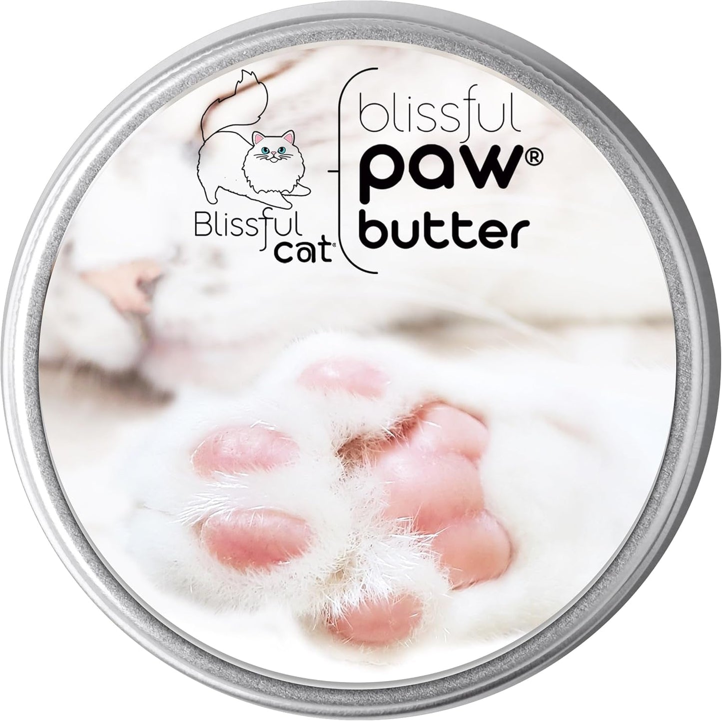 Blissful Cat Paw Butter Lick-Safe Balm Dry Cracked Pads Moisturizer 1oz