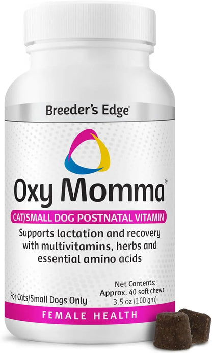 Postnatal Soft Chews for Lactating Dogs & Cats, Breeder Support, 40 Ct