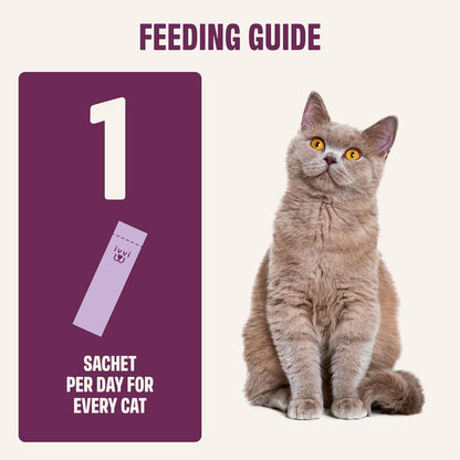 Cat Calming Treats Cream Tuna Stress Relief Tryptophan Magnesium 30 Pack