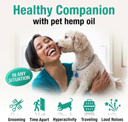 Charlie & Buddy Hemp Oil for Dogs & Cats, Calming & Joint Support