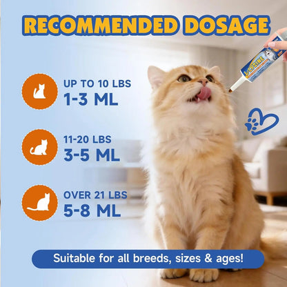 L-Lysine Paste for Cats Taurine Omega 3 Immune Eye Respiratory 60ml
