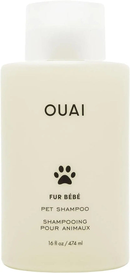 OUAI Fur Baby Pet Shampoo Mercer Street Scent Hydrating Dog Wash 16oz