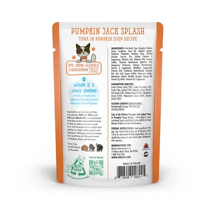 Cats in the Kitchen Pumpkin Jack Splash Tuna in Pumpkin Soup (3oz)