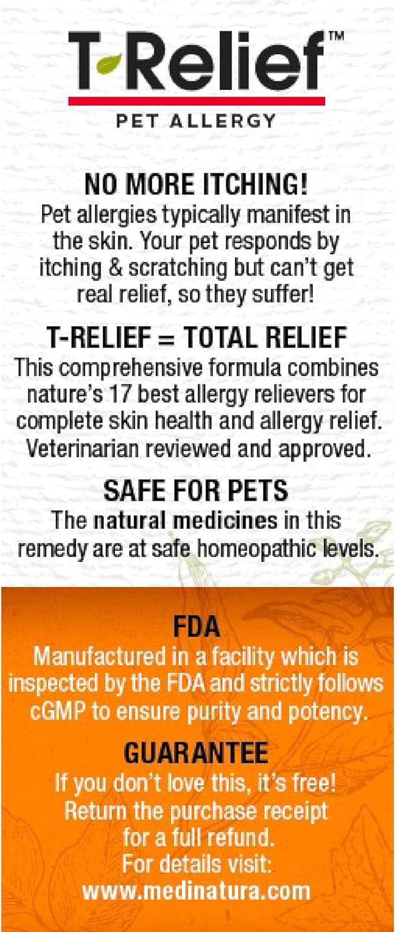 Pet Allergy Relief Tablets Dogs Cats Itchy Skin Hot Spots Natural 90ct