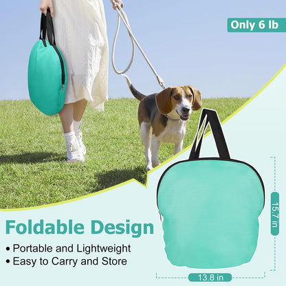 Portable Cat & Dog Playpen Foldable Pet Tent 32" Indoor Outdoor 600D Oxford