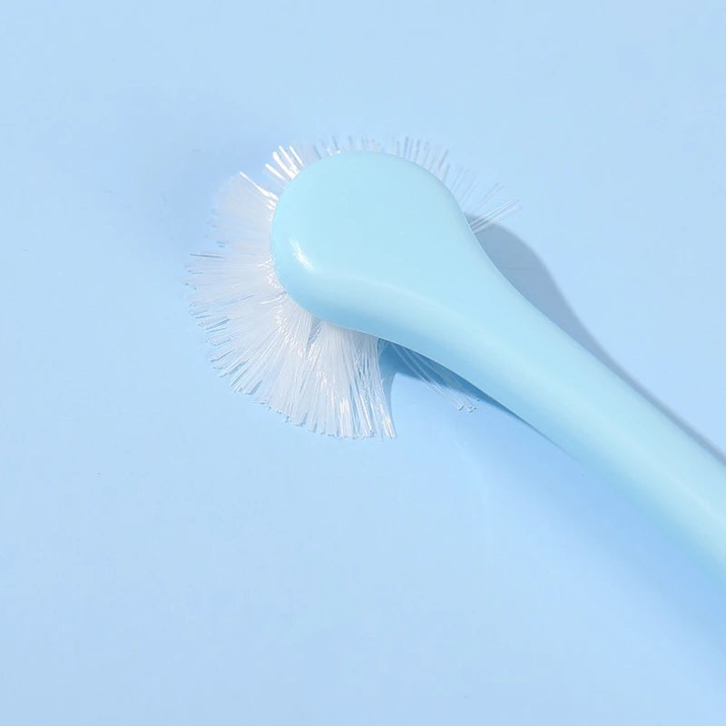 Dog Toothbrush Micro Head Teeth Cleaning Tool for Small Mouth Dogs Cats Comfortable Handle Toothbrushes