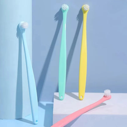Dog Toothbrush Dog Teeth Cleaning Small Head Brush for Dogs Teeth Mouth Cleaning Tools Pet Grooming Cat Toothbrush Pet Supplies