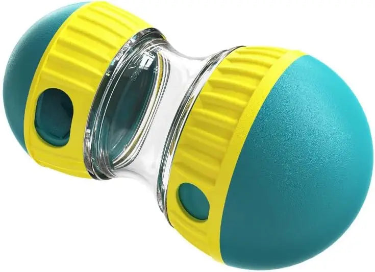 Dog Puzzle Toy Elliptical Track Rolling Increase Intelligence Ball Leaky Food Develop Good Habits Durable Interactive Pet Toys