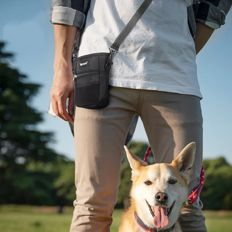 Outdoor Portable Training Dog Snack Bag Pet Supplies Strong Wear Resistance Large Capacity Puppy Products Waist Bag Durable