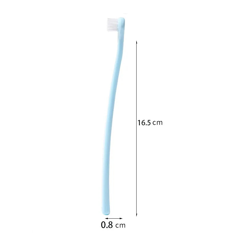 Dog Toothbrush Dog Teeth Cleaning Small Head Brush for Dogs Teeth Mouth Cleaning Tools Pet Grooming Cat Toothbrush Pet Supplies