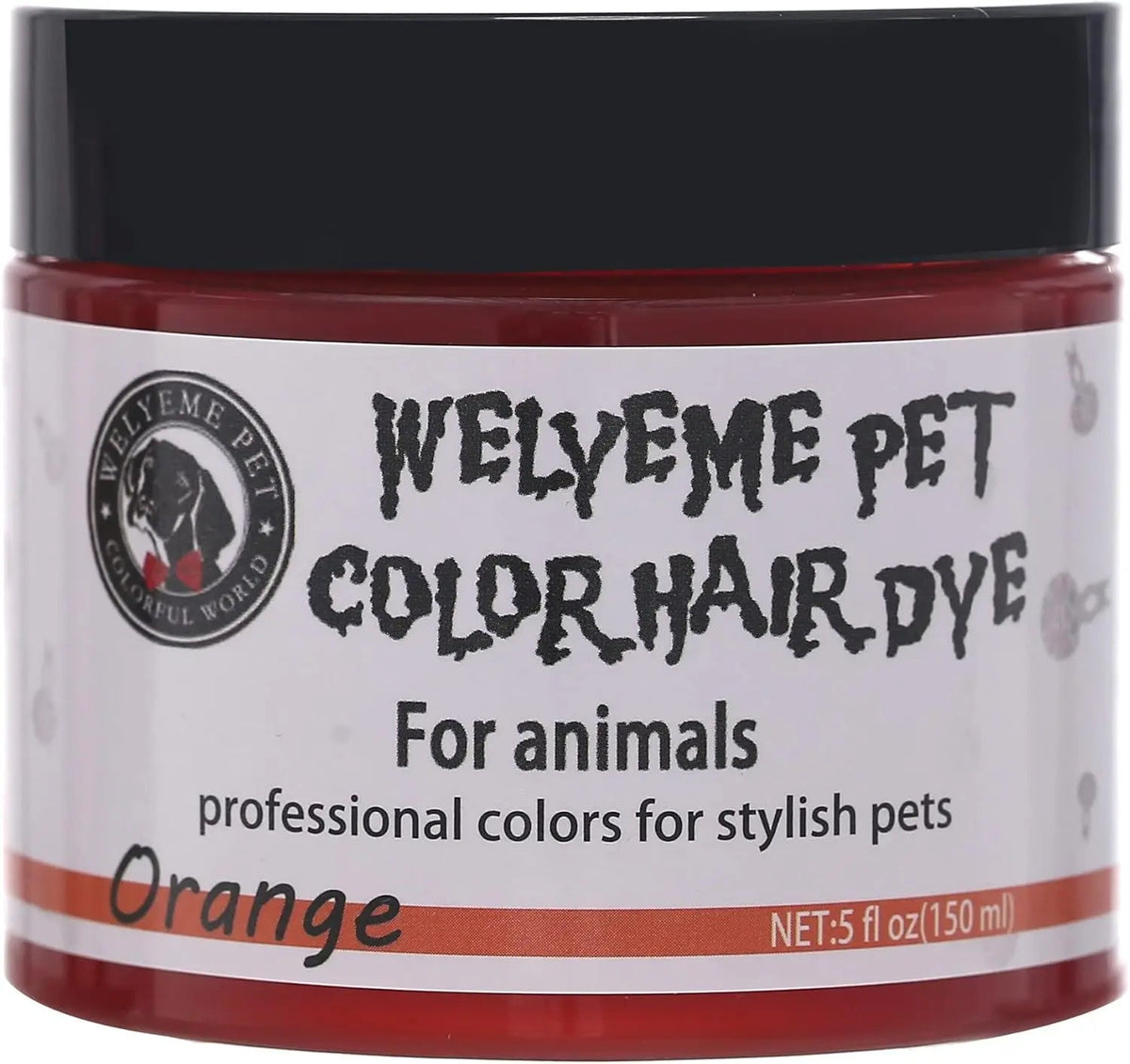 WELYEME Permanent Pet Hair Dye for Dogs, Bright Professional Color Kit