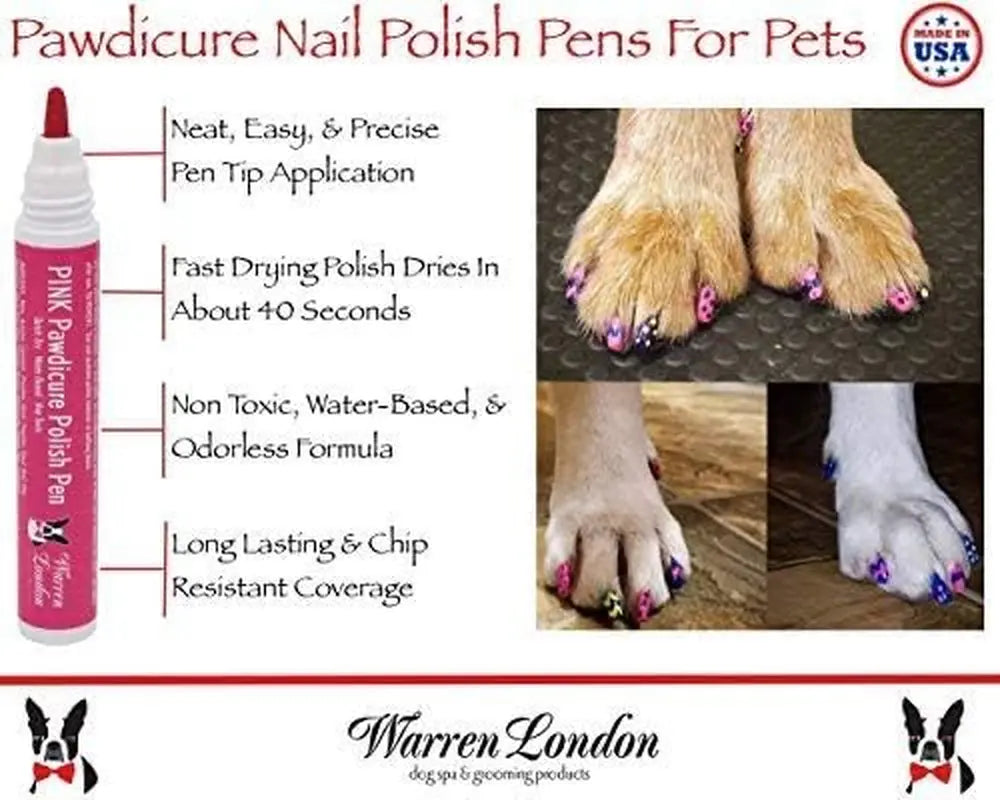 Warren London Dog Spa Gift Box – 8-Piece Grooming & Pampering Kit