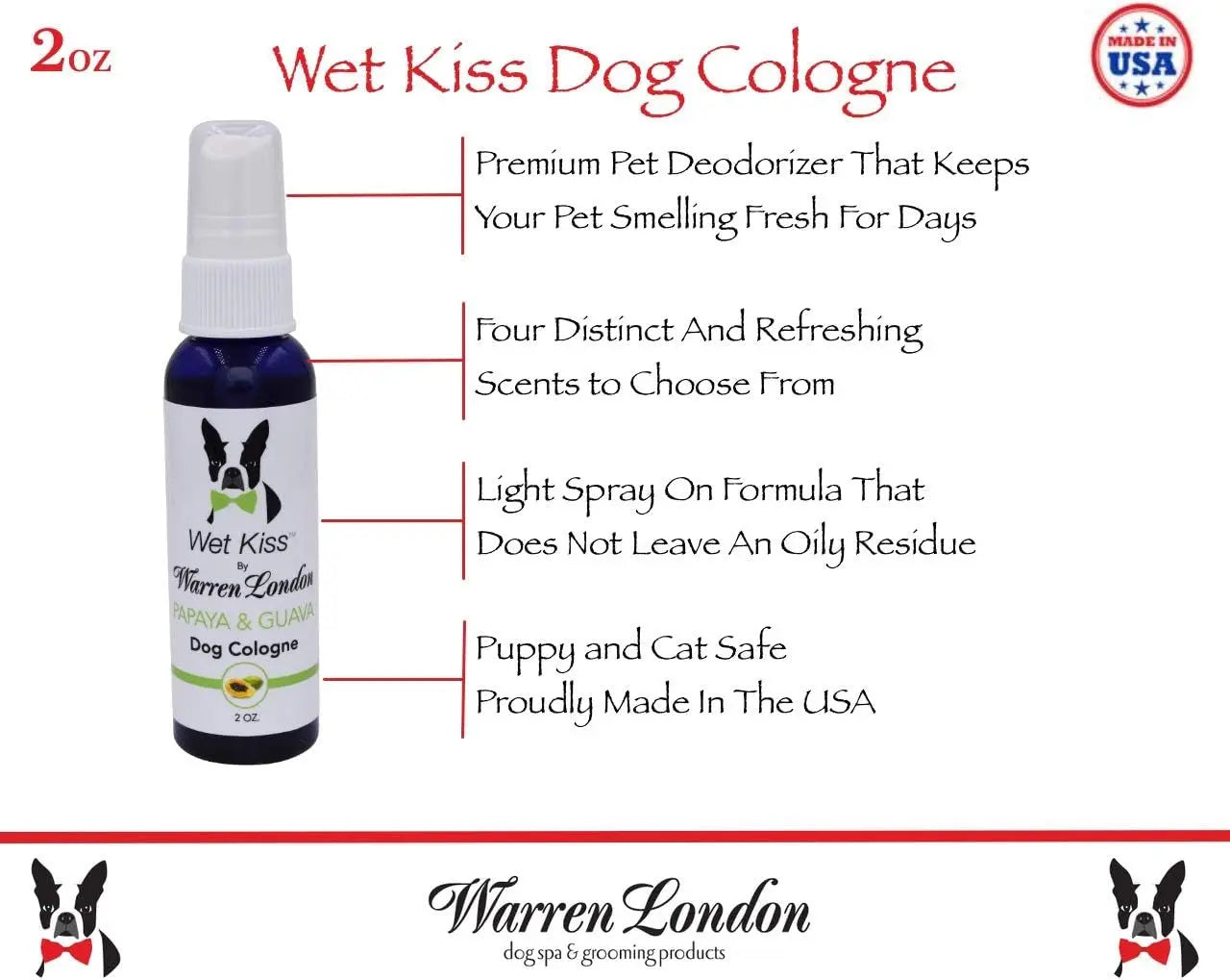 Warren London Dog Spa Gift Box – 8-Piece Grooming & Pampering Kit