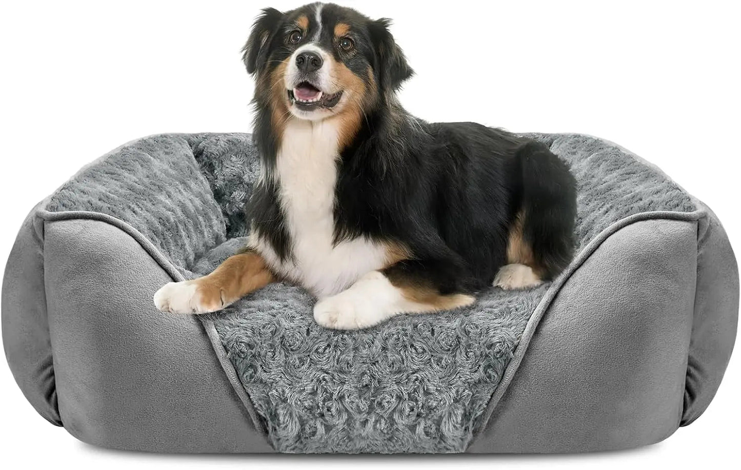 Washable Orthopedic Dog Bed – Soft Calming Pet Sofa for Small to Large Dogs