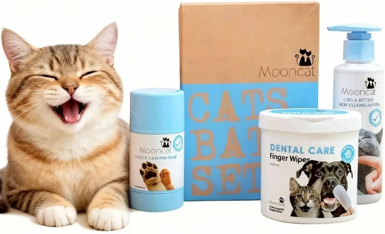 Waterless Cat Shampoo Foam & Brush Kit No Rinse Hypoallergenic 5oz