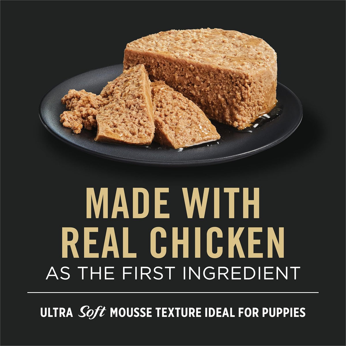 Purina Pro Plan Puppy Starter Mousse Wet Dog Food - 24 Cans of Nutritious 5.5 Oz Meals for Growing Puppies