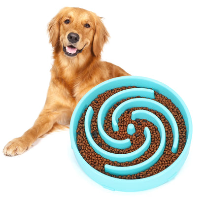 Slow Feeder Dog Bowl, Pet Food Feeding Bowl, Preventing Choking Bloat Dogs Bowl for Small Medium Large Dogs