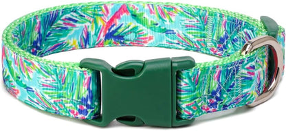 Pet Supplies, (Designer Collection) Cat Collar, Dog Collar, Cat Leash, Dog Leash, Small Dog Collar, Medium Dog Collar, Large Dog Collar (Exotic Garden Collar, M)