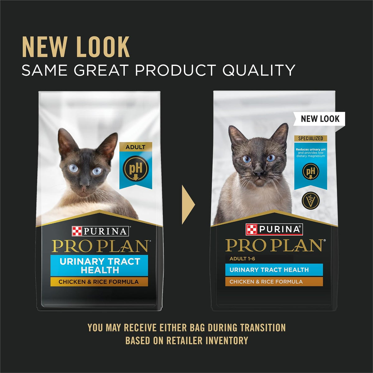 Purina Pro Plan Chicken & Rice Urinary Tract Health Cat Food - 7 lb Bag