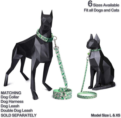 Pet Supplies, (Designer Collection) Cat Collar, Dog Collar, Cat Leash, Dog Leash, Small Dog Collar, Medium Dog Collar, Large Dog Collar (Sunset in LA Leash, XS)