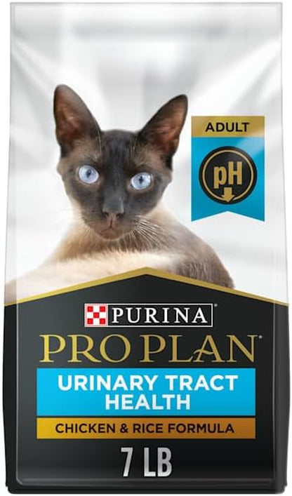 Purina Pro Plan Chicken & Rice Urinary Tract Health Cat Food - 7 lb Bag