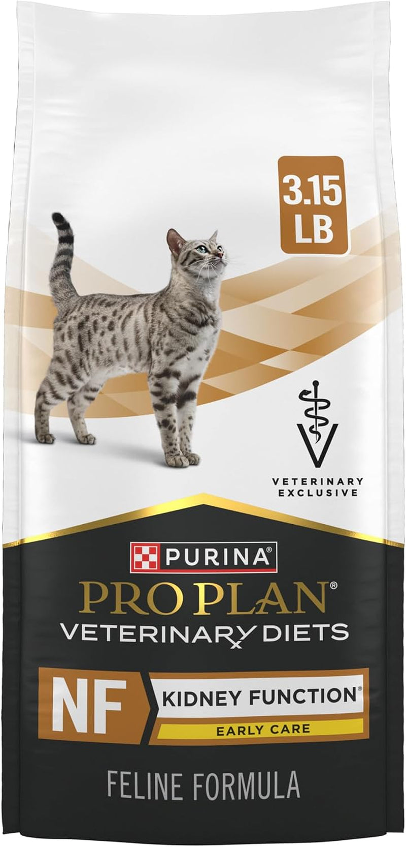 Purina Pro Plan Vet Diets NF Kidney Early Care Dry Cat Food - 3.14 lb Bag for Optimal Feline Health