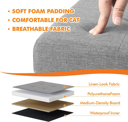 Stylish  Cat Litter Box Enclosure - Elegant Furniture for Ultimate Odor Control