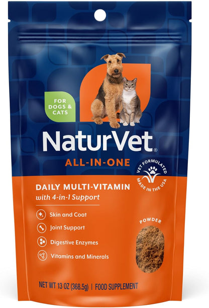 Dog Multivitamin Soft Chews 10 in 1 Joint Skin Digestion Immune 60ct
